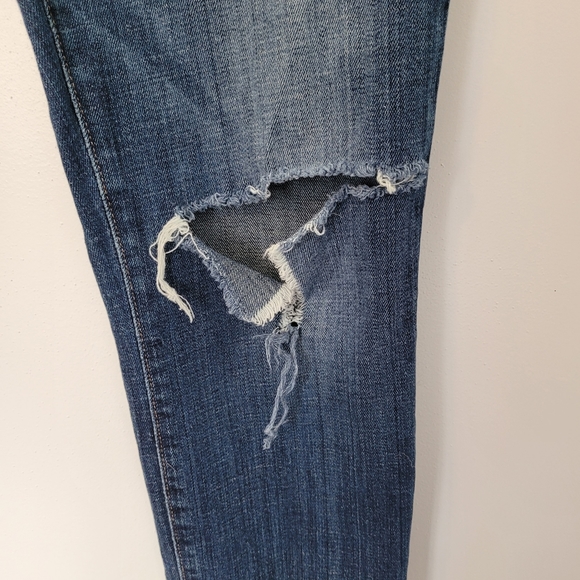 Joes Jeans | Vintage Reserve 1971 "The Skinny" In Gerri Wash Distressed Jeans - Picture 3 of 7